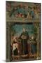 St. Bernardine of Siena and Angels-Andrea Mantegna-Mounted Art Print