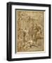 St. Bibiana Lies Martyred before the Prefect Apronianus-Pietro Da Cortona-Framed Giclee Print