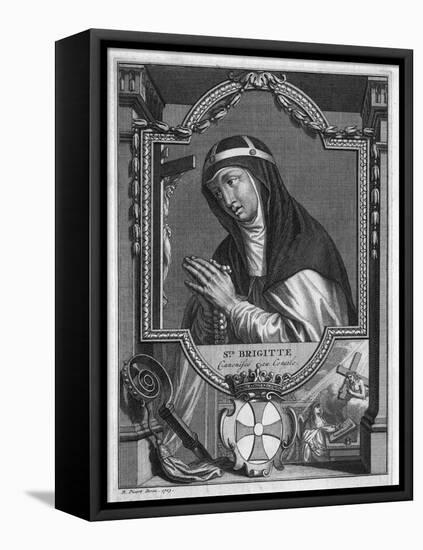 St Birgitta of Sweden-Bernard Picart-Framed Stretched Canvas