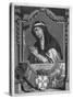 St Birgitta of Sweden-Bernard Picart-Stretched Canvas