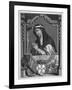 St Birgitta of Sweden-Bernard Picart-Framed Art Print