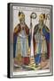 St Blaise and St Guerin, 19th Century-null-Framed Stretched Canvas