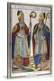 St Blaise and St Guerin, 19th Century-null-Stretched Canvas