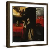 St, Bonaventura Praying, 1629-Francisco Zurbaran y Salazar-Framed Giclee Print