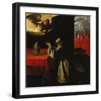 St, Bonaventura Praying, 1629-Francisco Zurbaran y Salazar-Framed Giclee Print