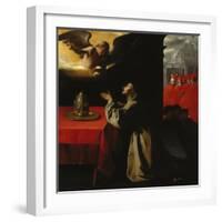 St, Bonaventura Praying, 1629-Francisco Zurbaran y Salazar-Framed Giclee Print