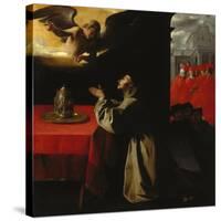 St, Bonaventura Praying, 1629-Francisco Zurbaran y Salazar-Stretched Canvas