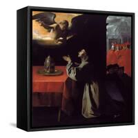 St. Bonaventura-Francisco de Zurbarán-Framed Stretched Canvas