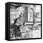 St Boniface, Bishop-null-Framed Stretched Canvas