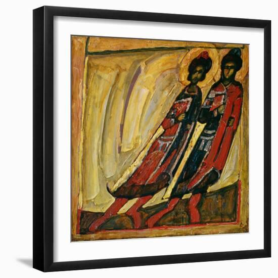 St. Boris and St. Gleb, 1989-Alek Rapoport-Framed Giclee Print