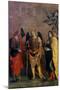 St. Bovo, Archangel Michael, St. Cosmas and St. Damian-Caroto Gian Francesco-Mounted Art Print