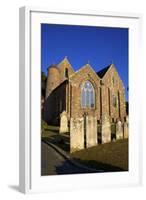 St. Brelade's Church and Fisherman's Chapel, St. Brelade's Bay, Jersey, Channel Islands, Europe-Neil Farrin-Framed Photographic Print