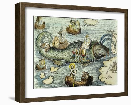 St. Brendan: Mass-null-Framed Giclee Print