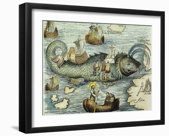 St. Brendan: Mass-null-Framed Giclee Print