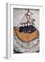 St Brendan on Whale-null-Framed Giclee Print