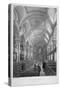 St Bride's Church, Fleet Street, City of London, 1839-T Turnbull-Stretched Canvas