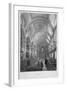 St Bride's Church, Fleet Street, City of London, 1839-T Turnbull-Framed Giclee Print