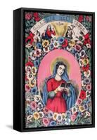 St Bridget, 19th Century-null-Framed Stretched Canvas