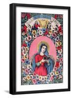 St Bridget, 19th Century-null-Framed Giclee Print