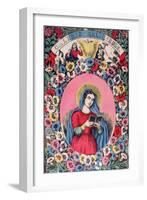 St Bridget, 19th Century-null-Framed Giclee Print