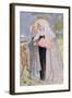 St. Bridget of Sweden Illustration from a Book on Famous Women of Sweden, 1900-Carl Larsson-Framed Giclee Print