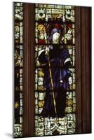 St. Brigid in West Window of Hereford Cathedral, 20th century-CM Dixon-Mounted Giclee Print