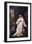 St Bruno Praying in Desert, by Nicolas Mignard-null-Framed Giclee Print