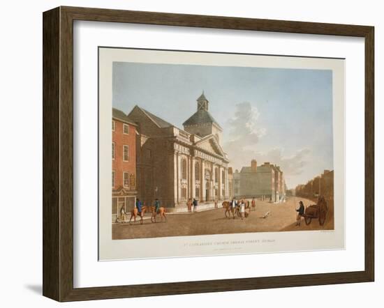 St. Catharine's Church, Thomas Street, Dublin, 1797-James Malton-Framed Giclee Print