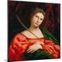 St. Catherine, 1522-Lorenzo Lotto-Mounted Giclee Print