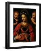 St. Catherine, 1527-31-Bernardino Luini-Framed Premium Giclee Print