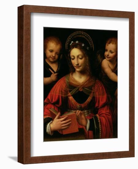 St. Catherine, 1527-31-Bernardino Luini-Framed Giclee Print