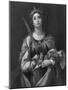 St Catherine, 19th Century-F Knolle-Mounted Giclee Print