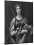 St Catherine, 19th Century-F Knolle-Mounted Giclee Print