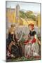 St Catherine and St Agnes, 15th Century-Franz Kellerhoven-Mounted Giclee Print