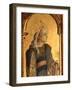 St. Catherine, Detail from the Santa Lucia Triptych-Carlo Crivelli-Framed Giclee Print