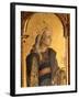 St. Catherine, Detail from the Santa Lucia Triptych-Carlo Crivelli-Framed Giclee Print