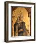 St. Catherine, Detail from the Santa Lucia Triptych-Carlo Crivelli-Framed Giclee Print