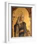 St. Catherine, Detail from the Santa Lucia Triptych-Carlo Crivelli-Framed Giclee Print