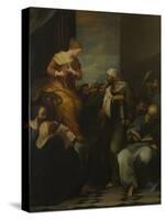 St Catherine disputing with the Judges-null-Stretched Canvas