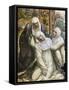 St Catherine Fainting from the Stigmata, 1526-null-Framed Stretched Canvas