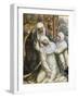 St Catherine Fainting from the Stigmata, 1526-null-Framed Giclee Print