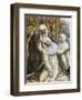 St Catherine Fainting from the Stigmata, 1526-null-Framed Giclee Print