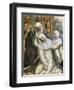 St Catherine Fainting from the Stigmata, 1526-null-Framed Giclee Print