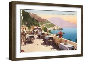 St. Catherine Hotel, Amalfi, Italy-null-Framed Art Print