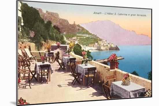 St. Catherine Hotel, Amalfi, Italy-null-Mounted Art Print