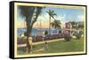 St. Catherine Hotel, Catalina-null-Framed Stretched Canvas