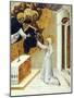 St. Catherine Invested with the Dominican Scapula-Giovanni di Paolo-Mounted Giclee Print