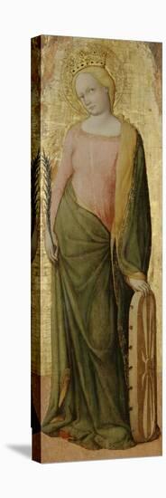 St Catherine of Alexandria, C.1443-1468-Francesco de' Franceschi-Stretched Canvas