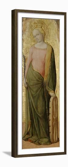 St Catherine of Alexandria, C.1443-1468-Francesco de' Franceschi-Framed Premium Giclee Print