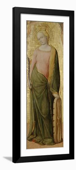 St Catherine of Alexandria, C.1443-1468-Francesco de' Franceschi-Framed Premium Giclee Print